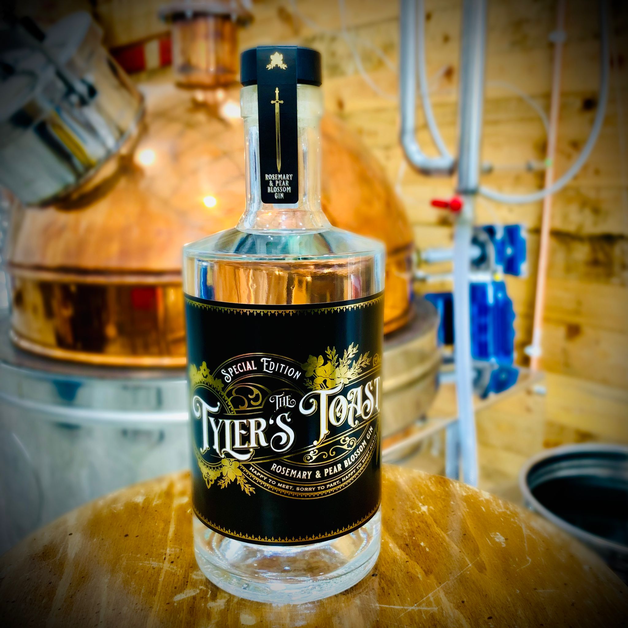 The Tyler's Toast Gin The Lincoln Distillery