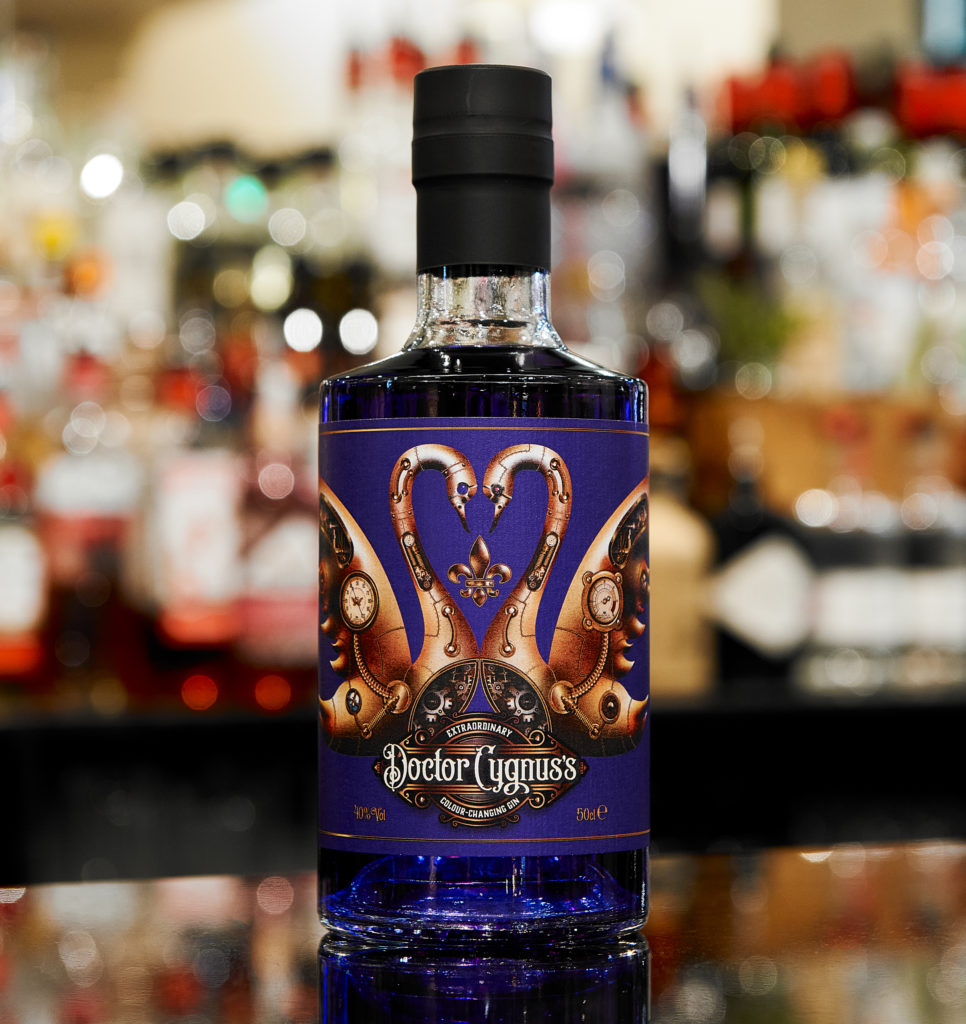 Doctor Cygnus's Extraordinary ColourChanging Gin The Lincoln Distillery